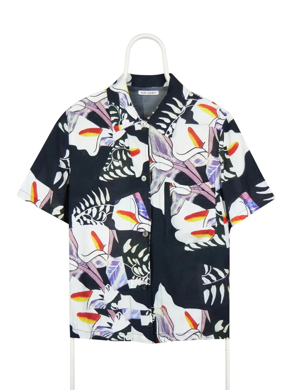 Our Legacy Box Shirt Floral Pattern